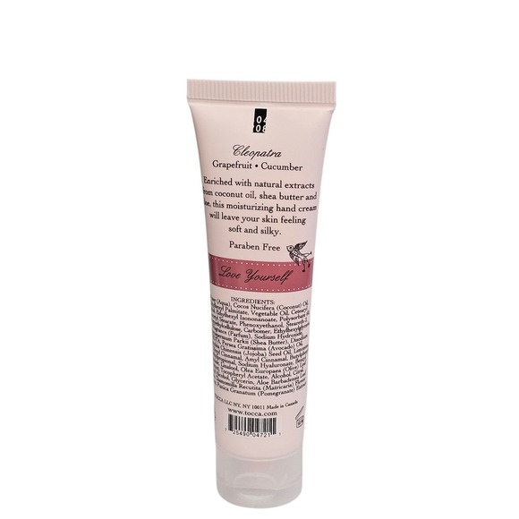 TOCCA Cleopatra Hand Cream Grapefruit Cucumber Moisturizing 1 fl oz - Picture 6 of 8